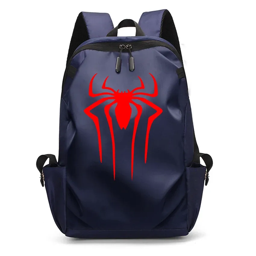 sacs à dos pour ordinateur portable imprimés motif araignée pour hommes, sacs d'école noirs pour adolescents, filles et garçons, sac à dos universitaire avec chargement usb