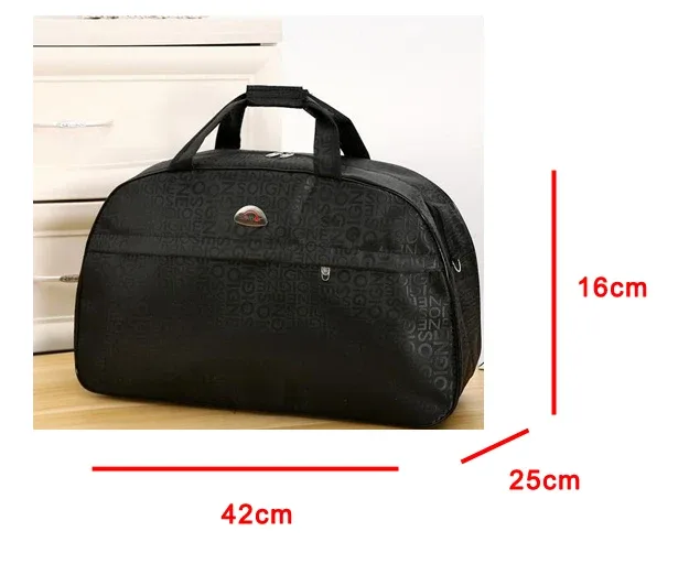 sac polochon de voyage en cuir pu pour femmes et hommes, sac de voyage étanche de grande capacité, sac de bagage multifonction à fermeture éclair, offre spéciale
