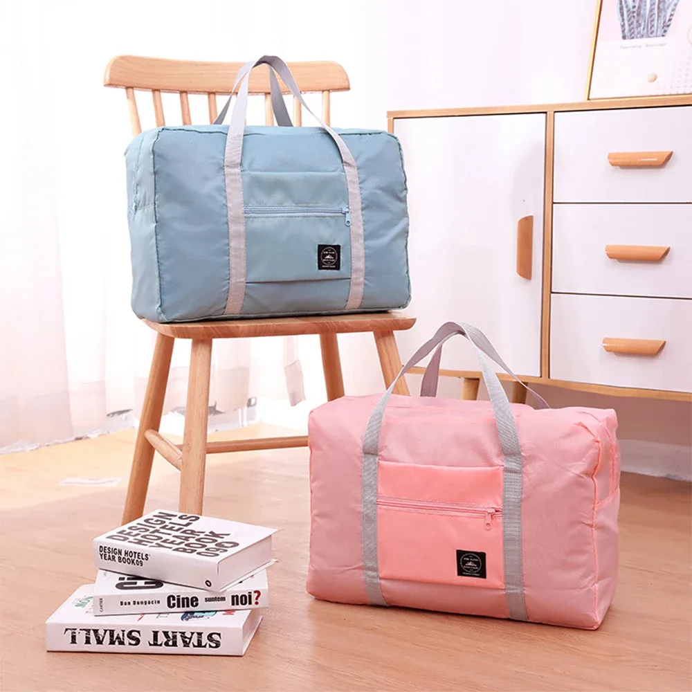 sac de voyage pliable, compatible avec une valise, sac de rangement de voyage, sac de déménagement grande capacité et sac d'organisation pour vêtements