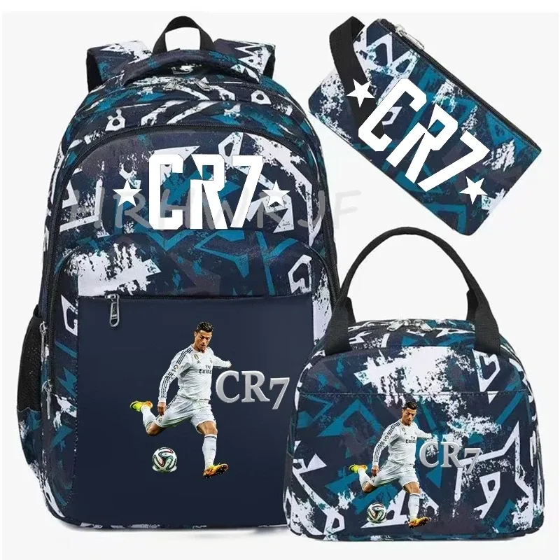 sacs à dos de sport cr7, sacs d'école camouflage pour ordinateur portable, pour hommes et femmes, sac à dos de grande capacité pour les voyages, le bureau, les trajets scolaires