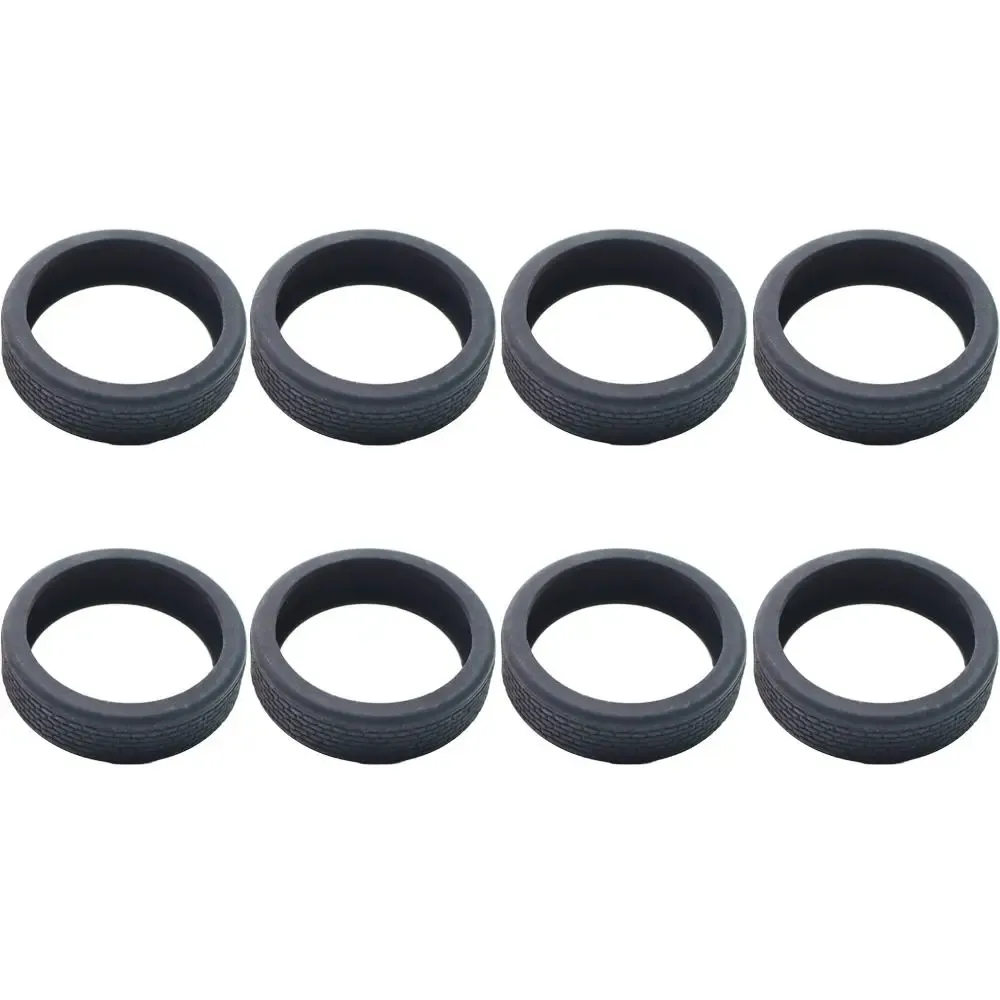 8 pièces/ensemble valise en silicone roues housse de protection avec son silencieux réduire le bruit boîte de chariot bagages roulette chaussures roulettes couverture
