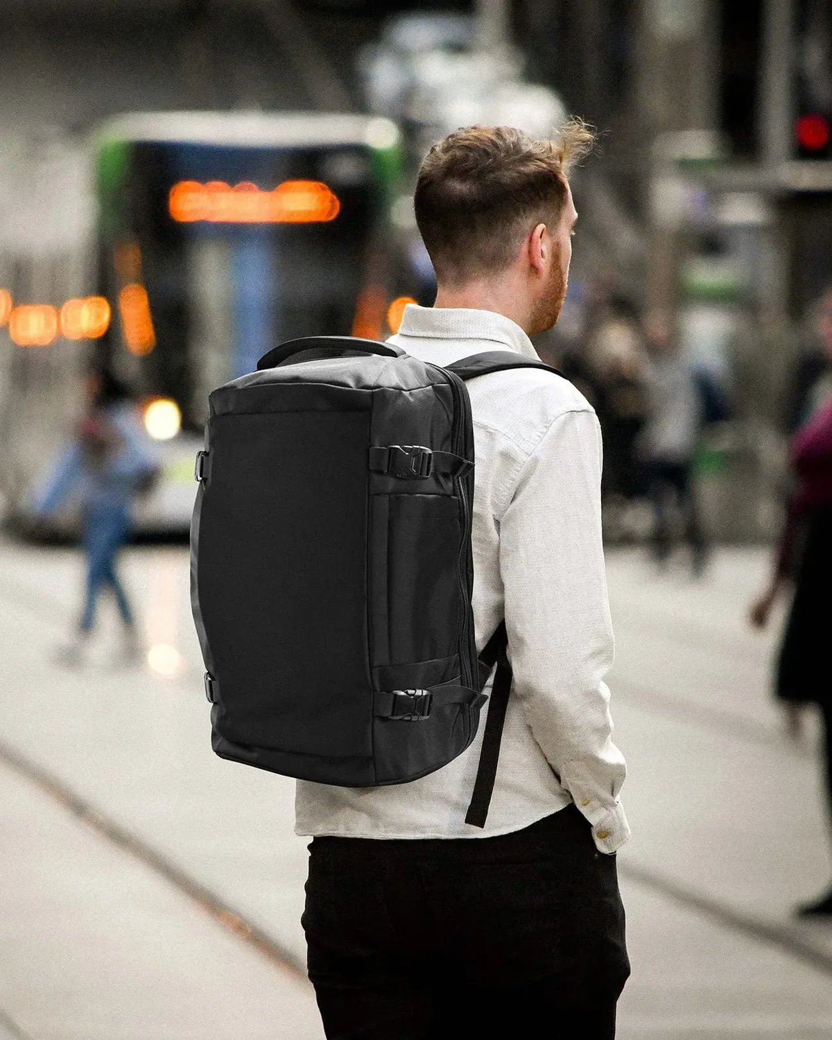 sac à dos d'affaires de grande capacité pour hommes, sac de voyage pour ordinateur portable pour le travail, le collège, sac à dos d'école pour étudiants avec port usb, bagage à main