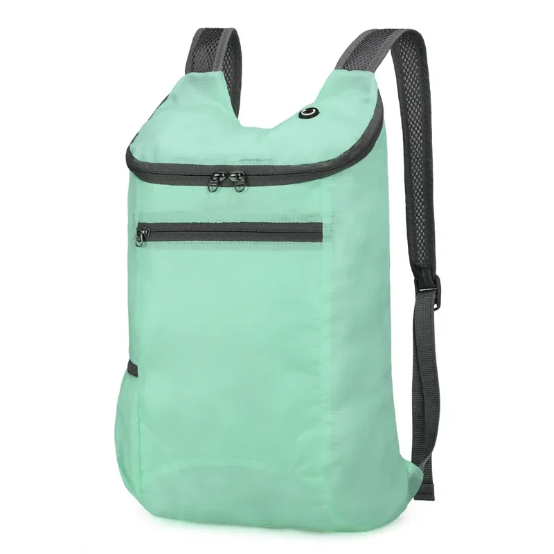 sac à dos de sport de loisirs en plein air, sac pliable, rangement léger, résistant à l'usure, sac à dos de randonnée et de cyclisme