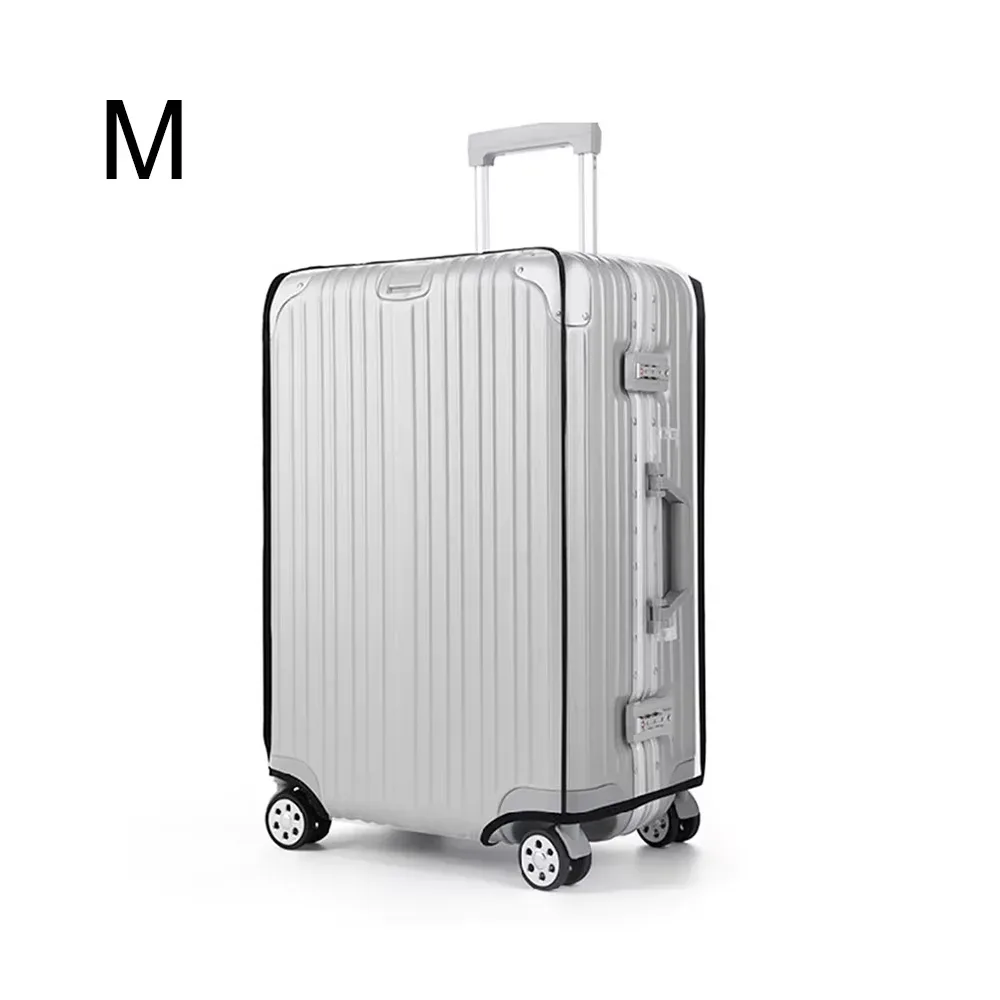 protecteur de bagages housse de valise transparent pvc housse de valise protecteurs housse de bagage étanche pour valise à roulettes