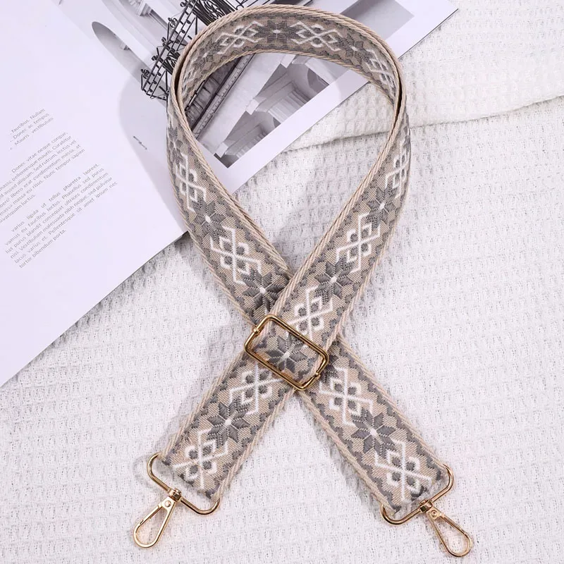 sangle d'épaule minimaliste et polyvalente de 1.5 pouces, sangle de sac multifonctionnelle remplaçable, accessoire de sac à bandoulière réglable