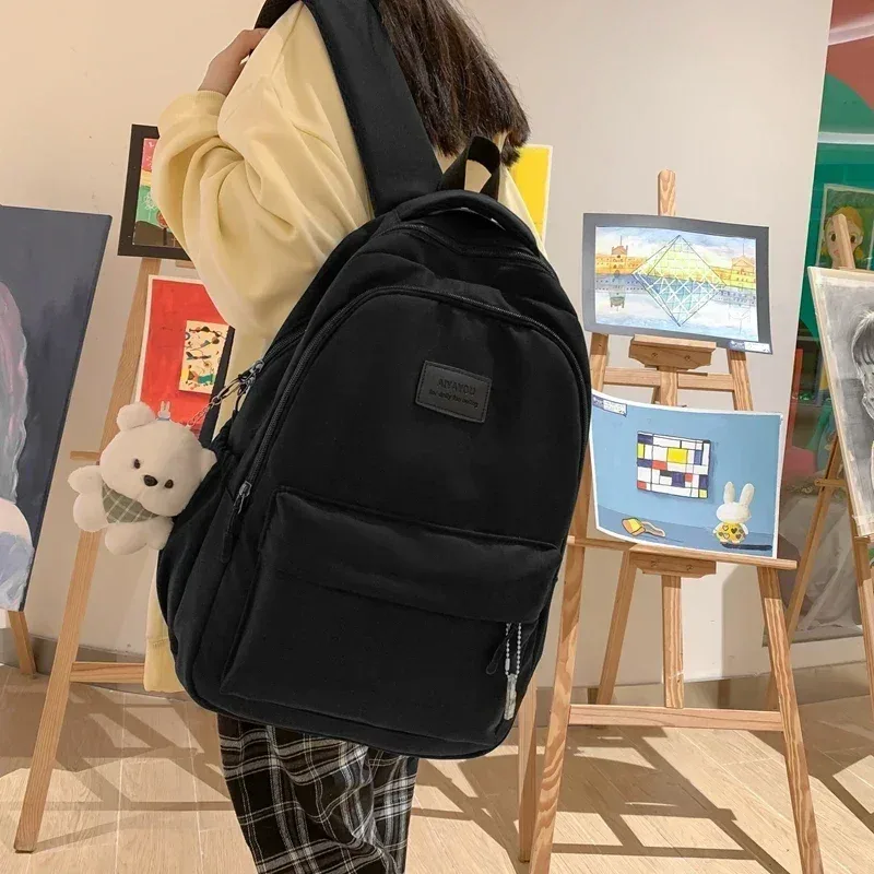 femmes mode collège sac à dos dame haute capacité étanche à la mode femmes sacs d'école pour ordinateur portable mignon fille voyage livre sacs mochilas