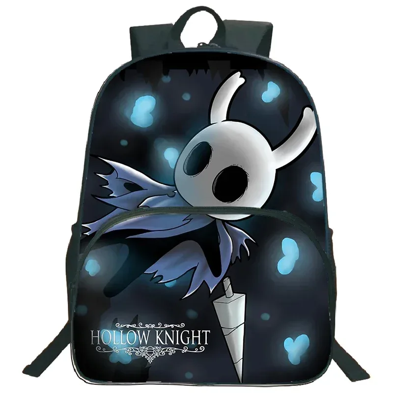 sac d'école léger sac à dos de chevalier creux jeu de dessin animé impression cartable pour enfants sac à dos de grande capacité garçons filles sac à dos de voyage