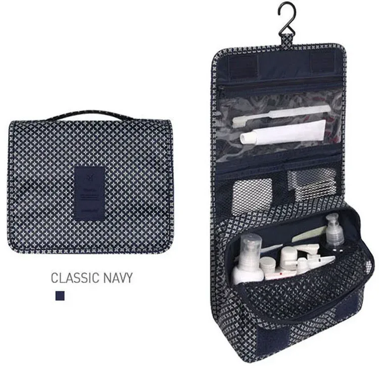 sac de voyage multifonctionnel avec crochet, sac de rangement pour maquillage et cosmétiques, trousse de toilette étanche, organiseur de beauté, sac de rangement pour salle de bain pour femmes