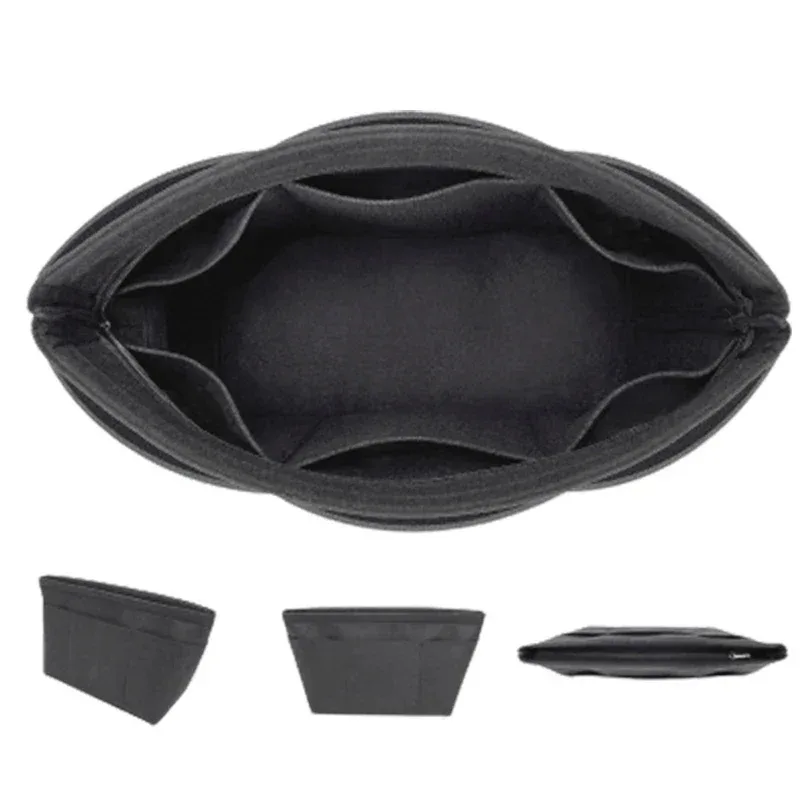 organisateur de sac en feutre, doublure intérieure, diviseurs de poche pour goyard, fourre-tout, sac à main, accessoire de réservoir, petit sac de maquillage portable
