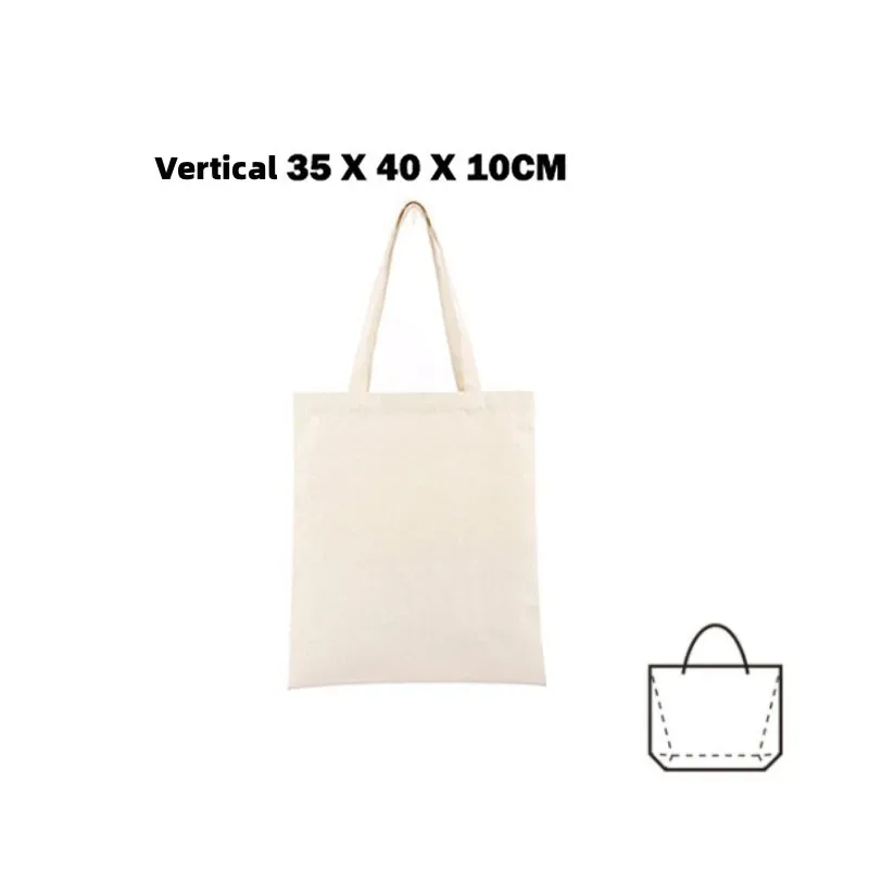sac de courses réutilisable grande capacité pliant blanc sacs fourre-tout écologiques pliable toile épicerie sac à main pour femme sac à bandoulière