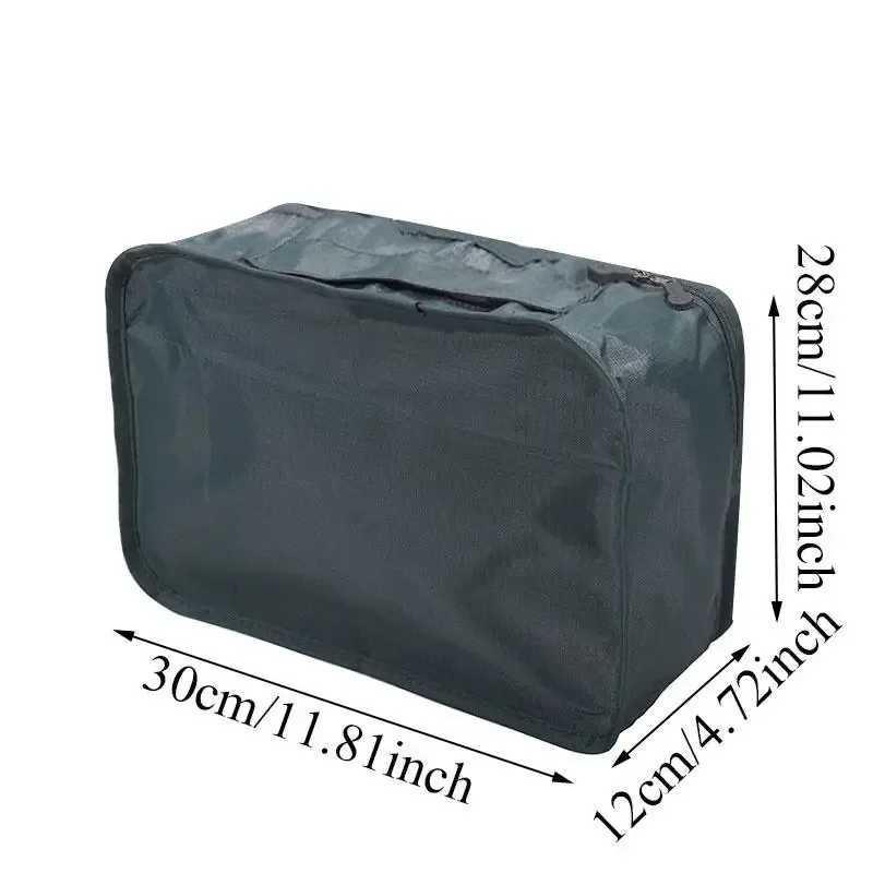 sac de rangement de voyage compressible et étanche, organisateur de bagages portable, pochette pour valise, pour l'organisation des vêtements et des articles de toilette, 1/3 pièces