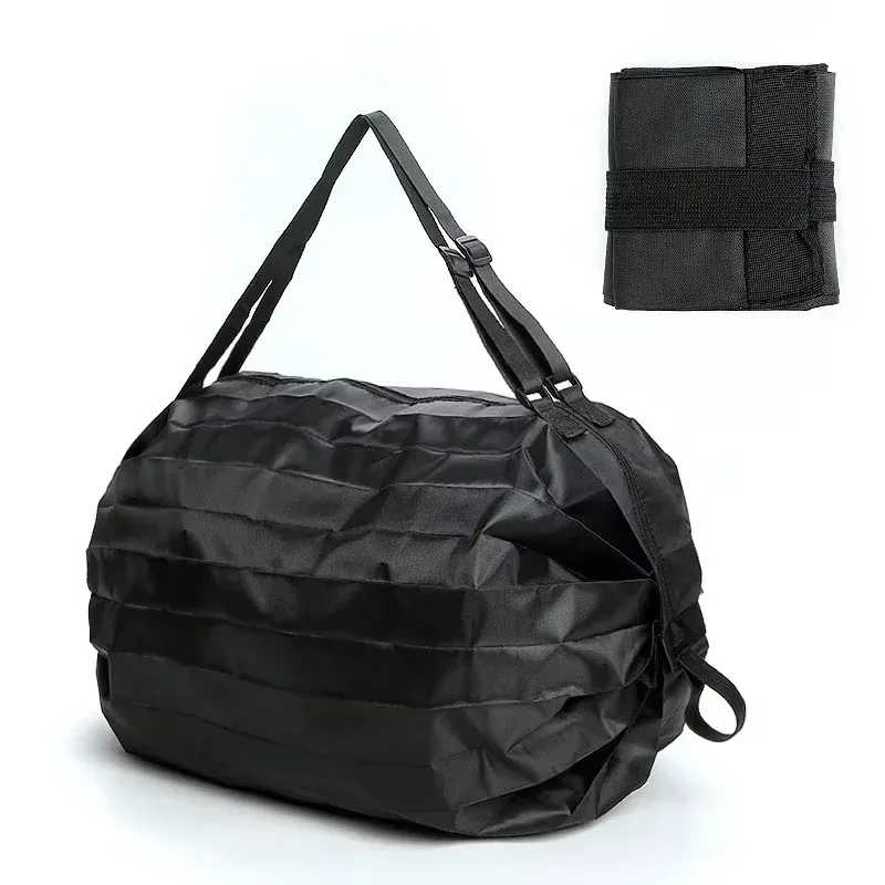 Sac de shopping pour femme, grand sac fourre-tout pliable de style japonais, organisateur de voyage, sacs de courses écologiques, sac de marché pour femme, pochette pliable, sacs à main