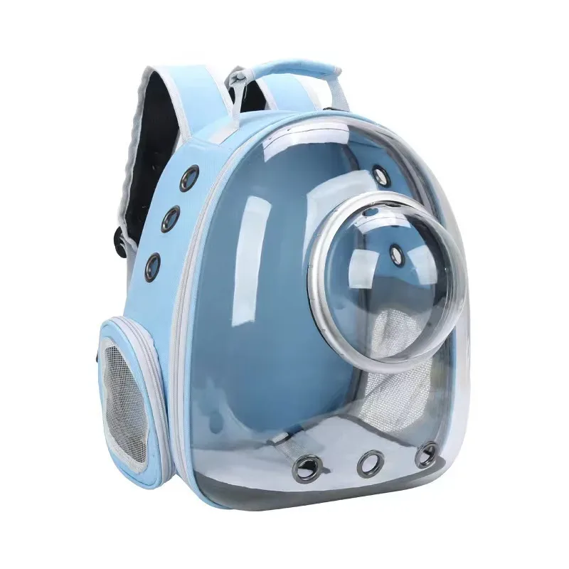 sacs de transport transparents pour chat, sac à dos respirant pour animaux de compagnie, sac à dos portable pour chiot et chien, sac de transport pour capsule spatiale pour animaux de compagnie