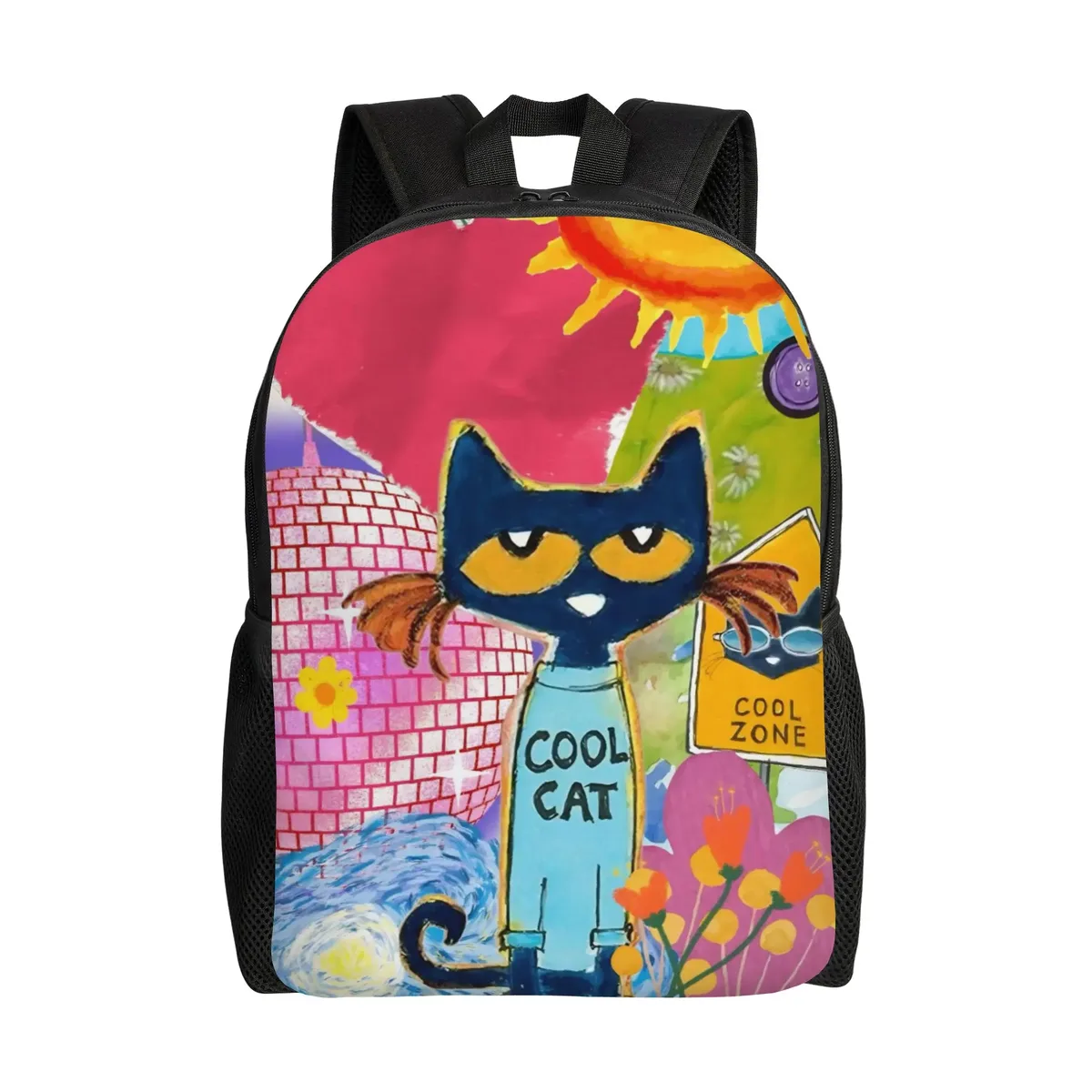 pete the cat sac à dos pour enfants, pour filles et garçons, sacs à dos mignons pour enfants d'âge préscolaire