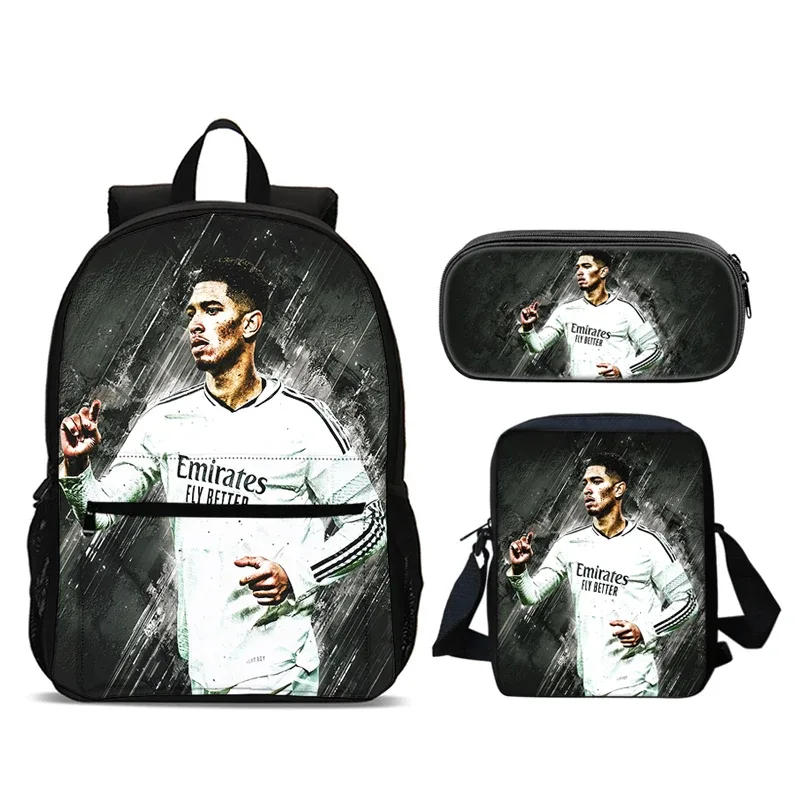 bellingham 3 pièces ensemble sac à dos sacs d'école anime sac à bandoulière trousse à crayons camping livre sacs pour garçons filles meilleur cadeau