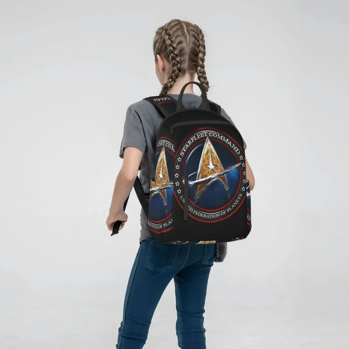 sac à dos pour étudiants, série télévisée de science-fiction star treks, sac d'école, sac à dos de randonnée, sac de voyage pour hommes et femmes, sac à bandoulière