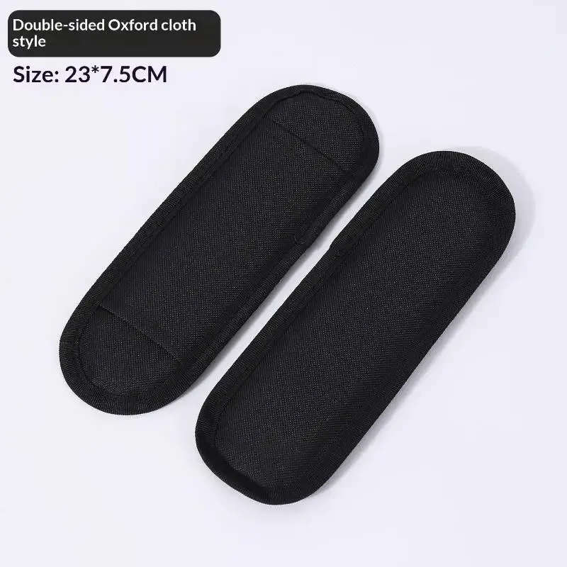 sangle de sac à dos double noire, plus large et confortable, réduisant la pression sur les épaules, solution de confort pour les étudiants