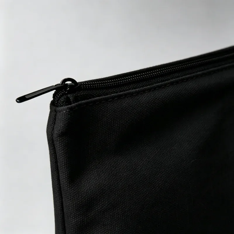 trousse de maquillage pour femme avec imprimé chien teckel et typographie, pochette cosmétique décontractée pour usage quotidien