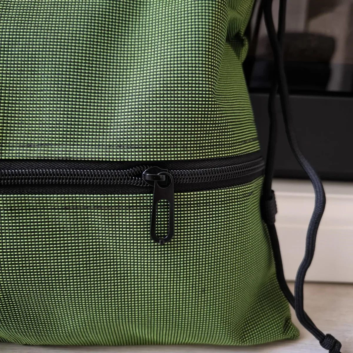 sac à dos pliable à cordon de serrage, sac à dos de sport léger, simple et à la mode, unisexe