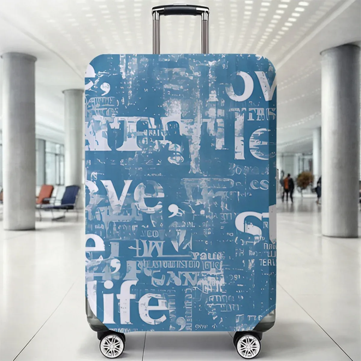 housse de protection pour bagages, élastique, imperméable, anti-poussière, pour valise de 18 à 32 pouces, accessoires de voyage