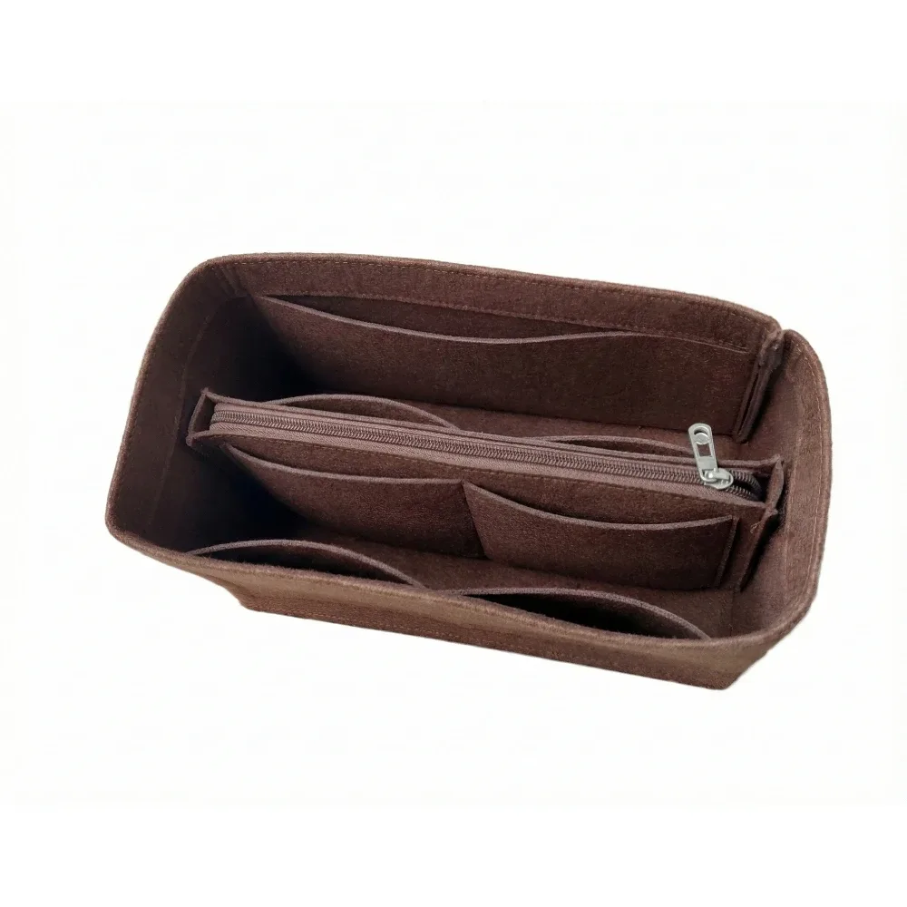 organisateur de sac à main en feutre, organisateur d'insertion pour sac à main de luxe speedy 25 30 35, sac de maquillage, doublure modelante, pochette intérieure de voyage
