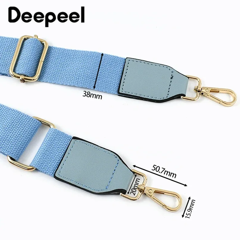 1 pièce deepeel sangle de sac à bandoulière en nylon de 3,8 cm, réglable et remplaçable, pour sacs bandoulière, sacs à main et accessoires de bricolage