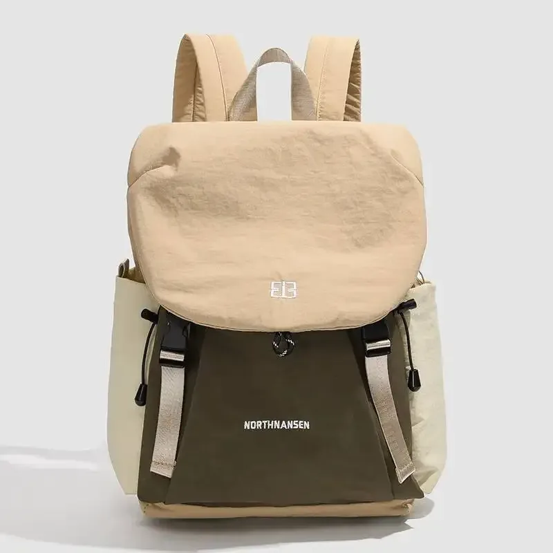 sac à dos de voyage à la mode, grande capacité, décontracté, léger, double sac à bandoulière pour hommes et femmes, banlieue