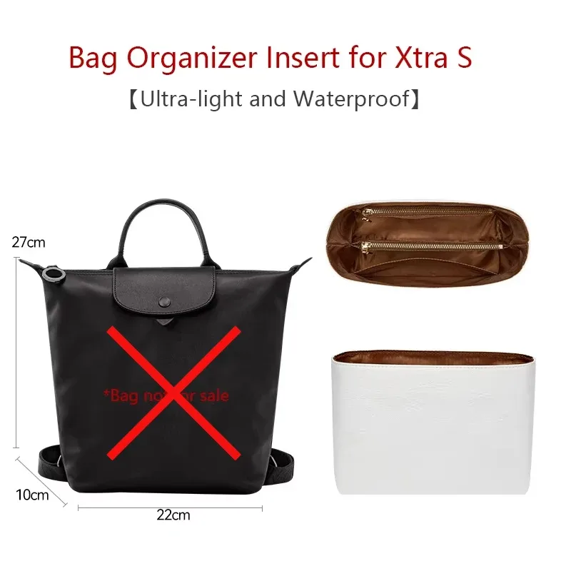 organisateur de sac à dos longchamp, sac étanche, rangement léger, support de sac en papier dupont, accessoires
