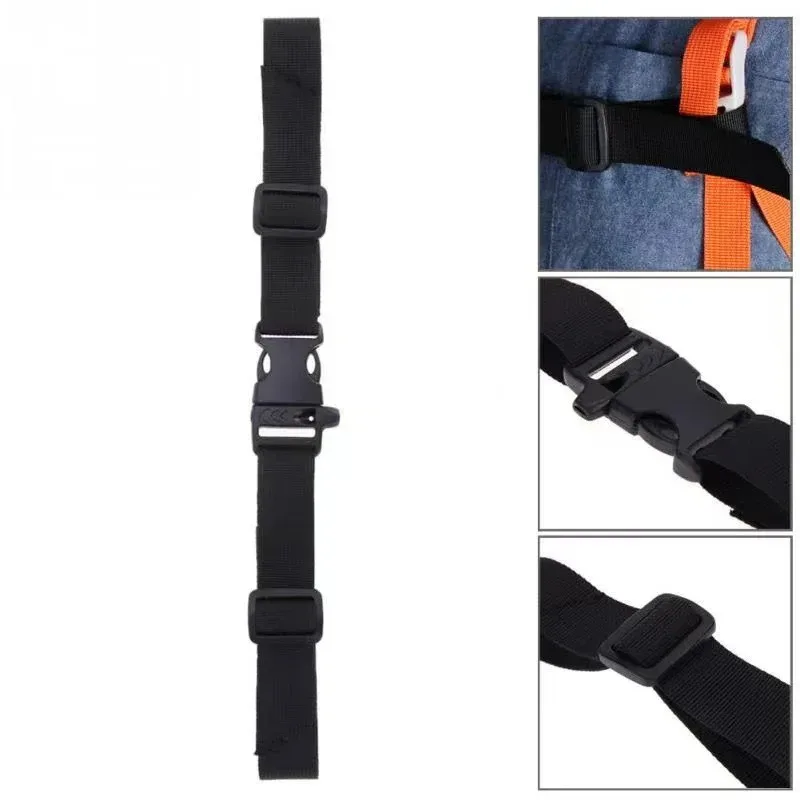 sangle de harnais de poitrine pour sac à dos tactique en nylon, sangle réglable à double dégagement, sangle de camping en plein air, sangle de sac d'ternum
