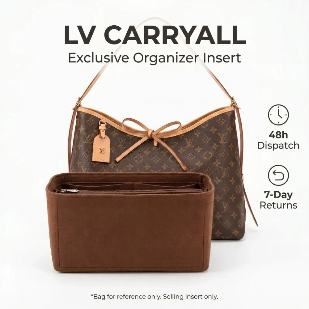 Organisateur de sac à main en feutre polyester anti-affaissement, insert de forme pour sac à bandoulière et sac de transport, avec compartiments de rangement