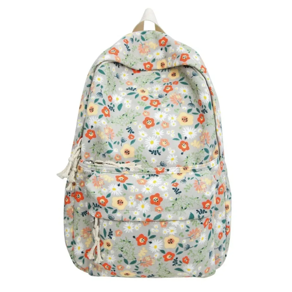 nouveaux sacs à dos pour femmes à imprimé floral, multifonctionnels, grande capacité, sac à dos scolaire, sac à fermeture éclair, sac à livres pour étudiants