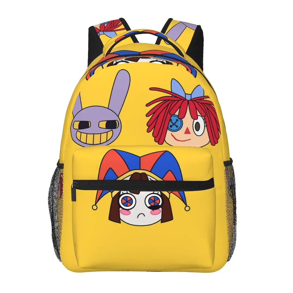 jax the amazing digital circus fanart animation series sacs à dos pour garçons et filles, sacs d'école pour étudiants, sac à dos pour ordinateur portable, sac à bandoulière