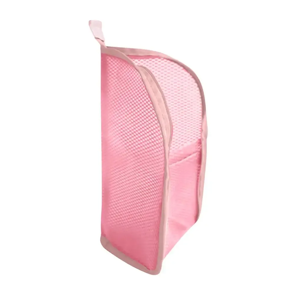 trousse de toilette en maille pour femme, organisateur de maquillage portable, étui de voyage étanche pour brosse à dents, pochette de beauté