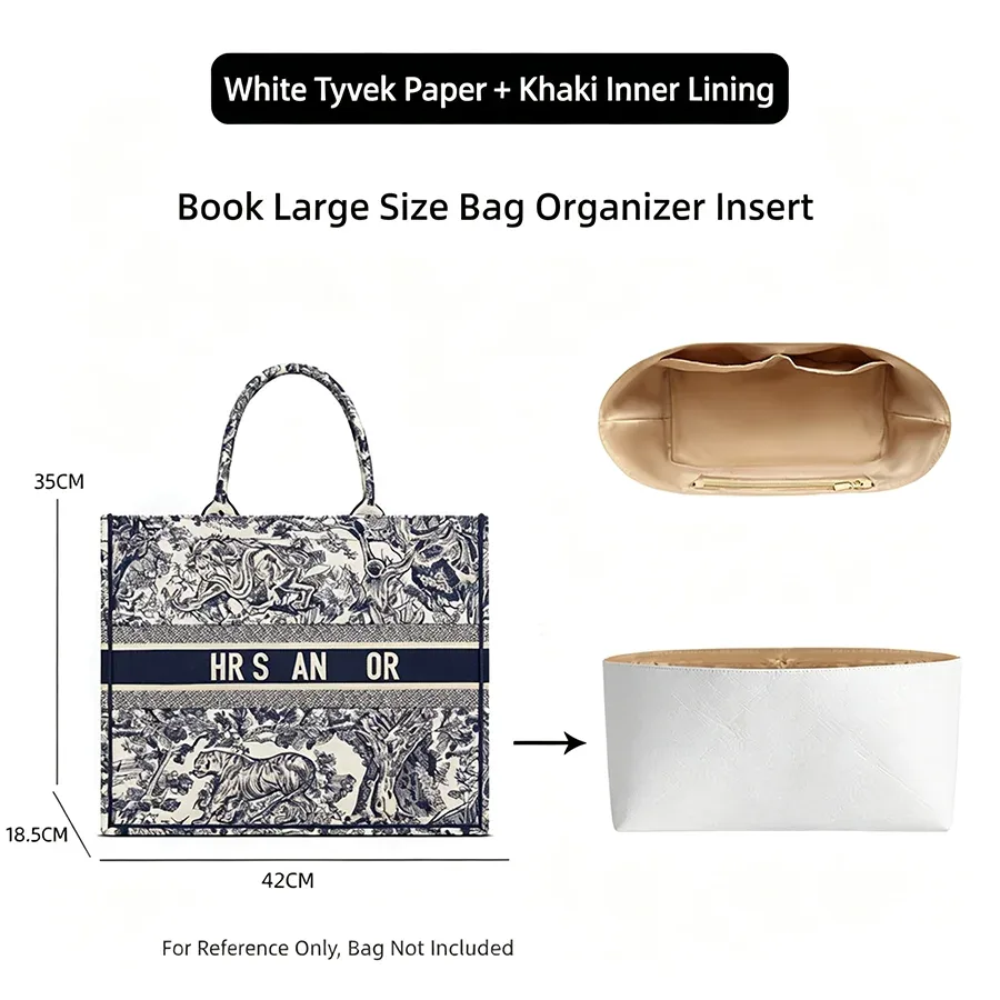 organisateur de sac pour sac fourre-tout d book, sac cadeau tendance, support de rangement, accessoire de modification intérieure