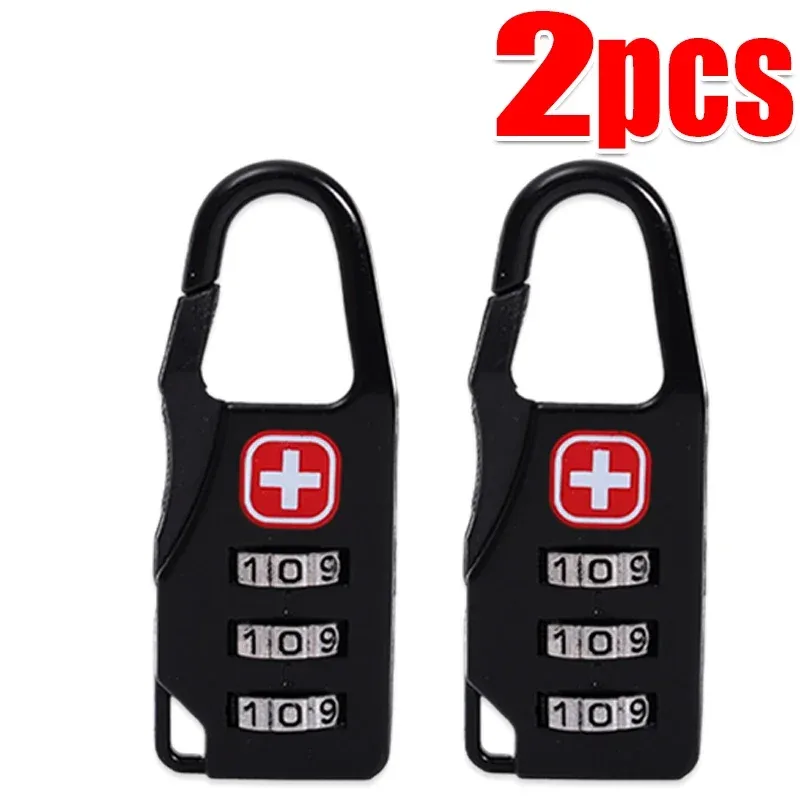 mini valise portable avec mot de passe, 5/1 pièces, serrure antivol, boucle, sac pratique, serrure d'armoire, serrures de porte de dortoir d'étudiants