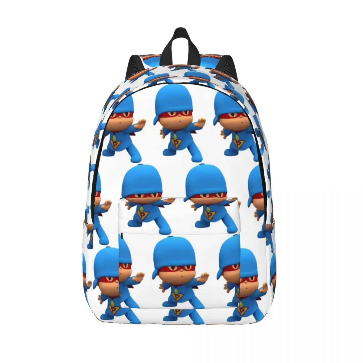 pocoyo étudiant sac à dos sac d'école randonnée voyage sac à dos pour hommes femmes mode bookbag sacs à bandoulière