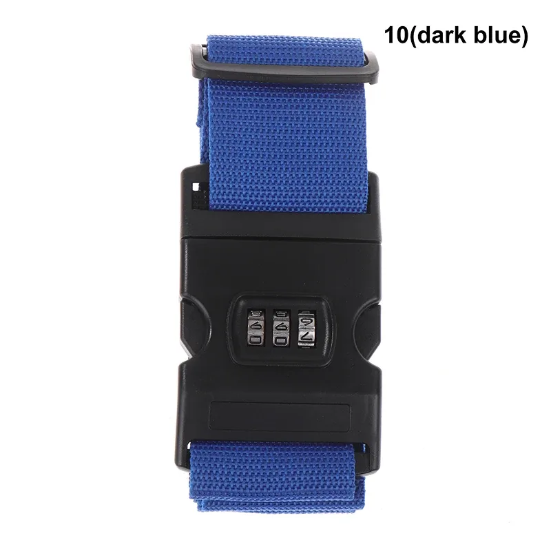 sangle d'emballage en nylon durable pour bagages de voyage, serrure sécurisée pour valise, ceinture, 1pc