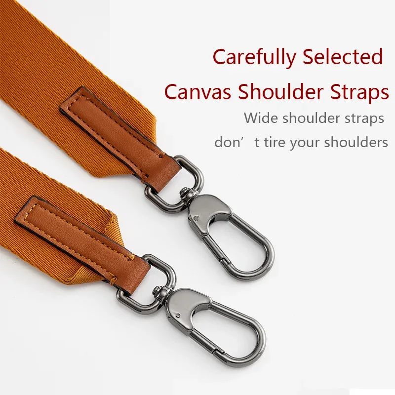 sangle d'épaule pour sac longchamp xtra, large sangle de sac en toile durable, ceinture de sac à bandoulière à la mode, accessoires de remplacement