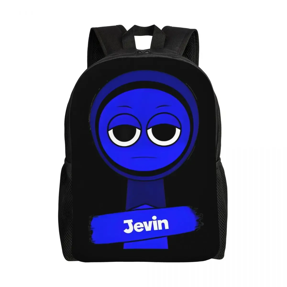 sprunki jevin drôle sac à dos décontracté léger lycée randonnée voyage sac à dos pour hommes femmes ordinateur portable sac à bandoulière