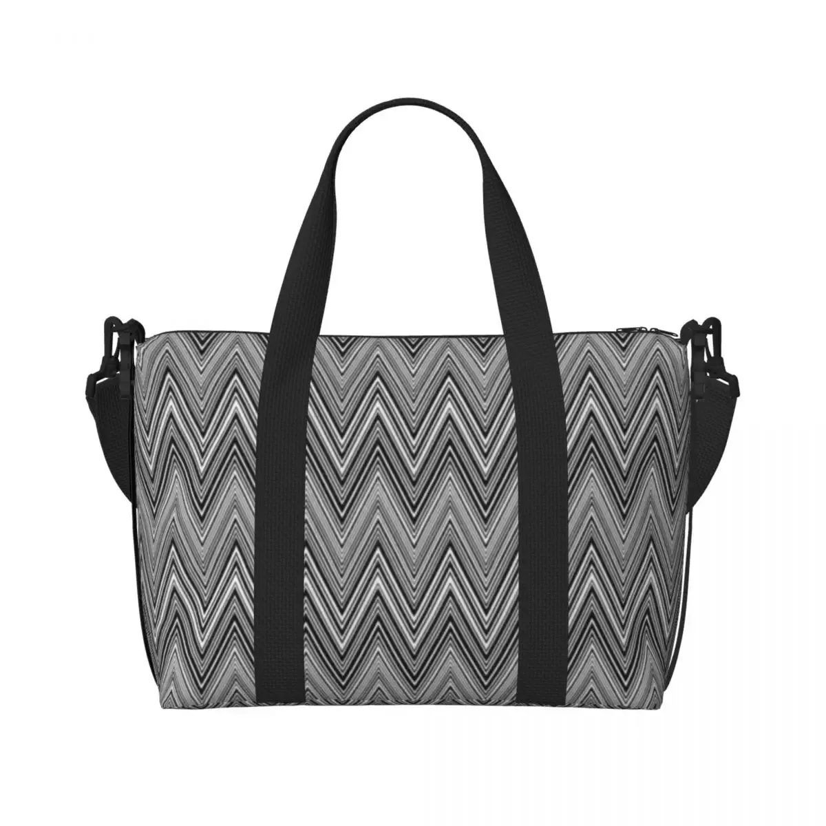 sac fourre-tout boho personnalisé pour femme, sac de plage moderne chic, extra large, sac de sport à main, géométrique, multicolore, sacs de voyage, sacs à provisions