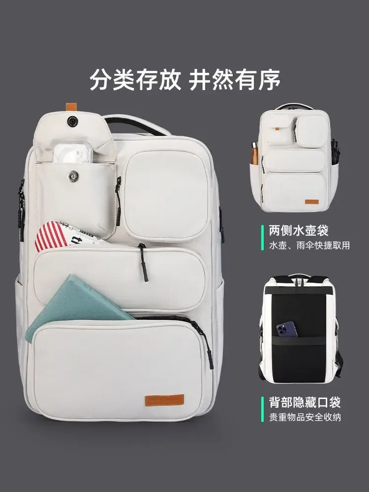 sac à dos de voyage mark ryden pour l'extérieur, 18 pouces, grande capacité, multifonctionnel, imperméable, pour ordinateur portable, extensible
