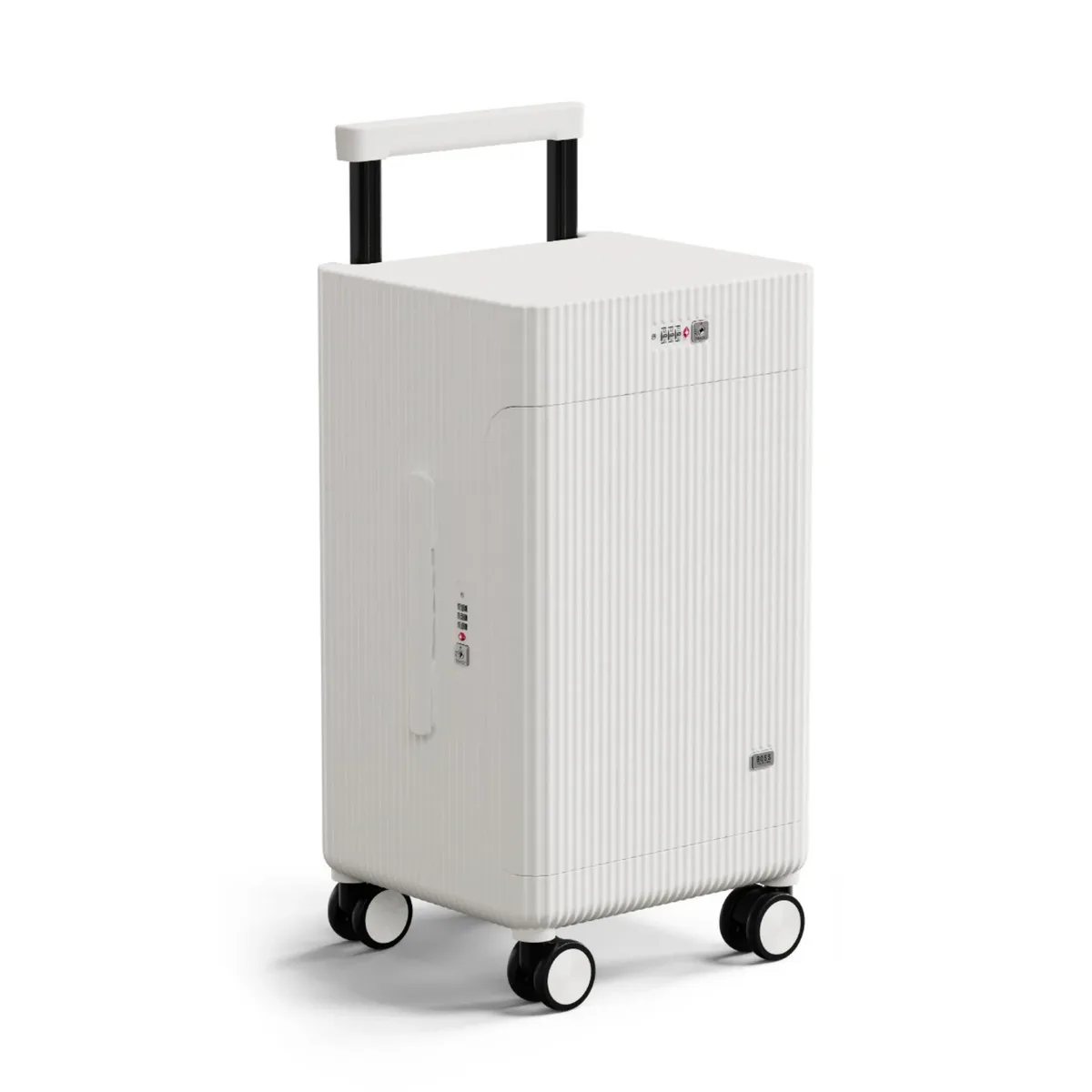 nouvelle valise à ouverture latérale, modèle ouvert, portable, pour voyages d'affaires, avec poignée large, 20 pouces - bagage à main (sans encombrement en soute)