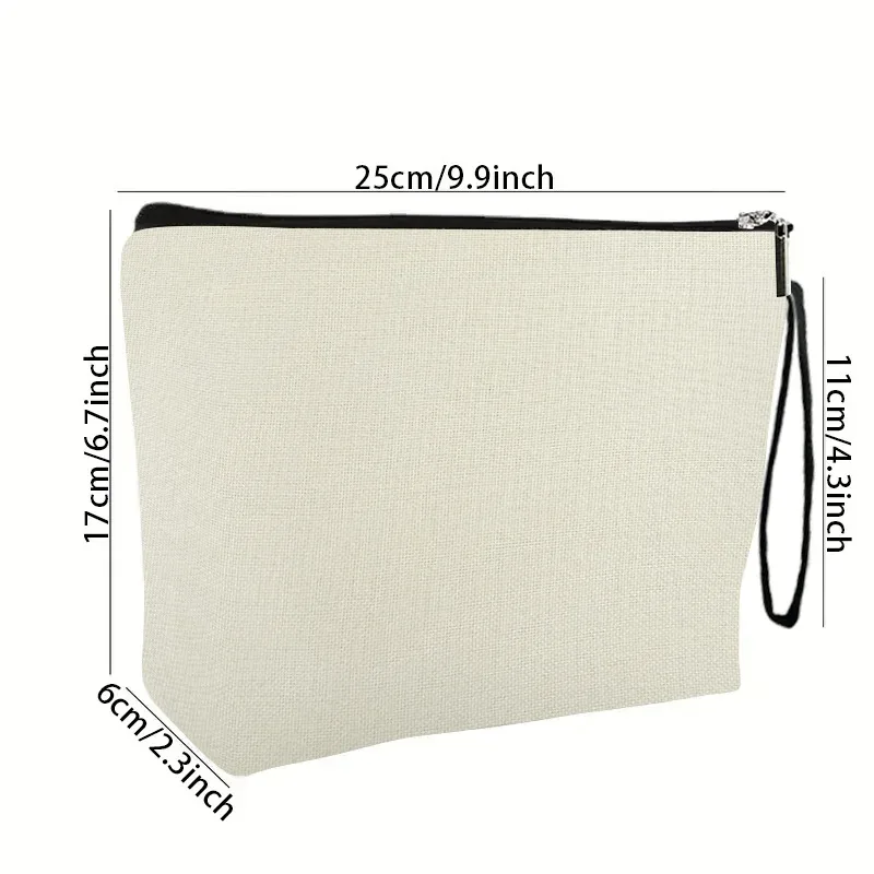sac de maquillage chat mignon de dessin animé pour femmes, pochette de rangement multifonctionnelle, sac de lavage à fermeture éclair pour cosmétiques, sac de maquillage portable simple de voyage