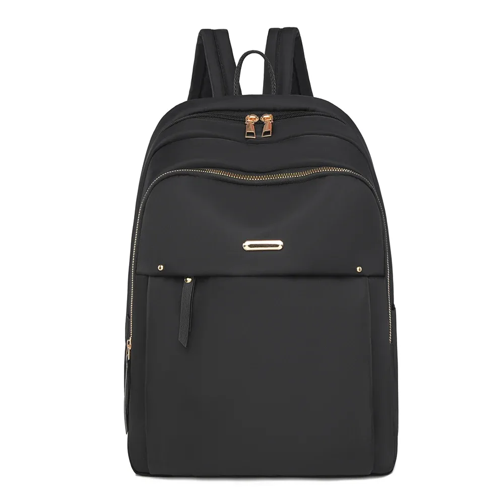 sac à dos à la mode en tissu oxford pour femmes, sac à dos de banlieue simple de grande capacité, sac pour ordinateur portable 13.3, sac à bandoulière, sac de voyage