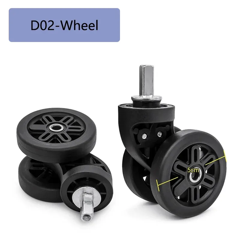 roues et poignée adaptées aux bagages delsey, pièces de rechange, accessoires de valise, réparation de remplacement, résistant à l'usure, durable