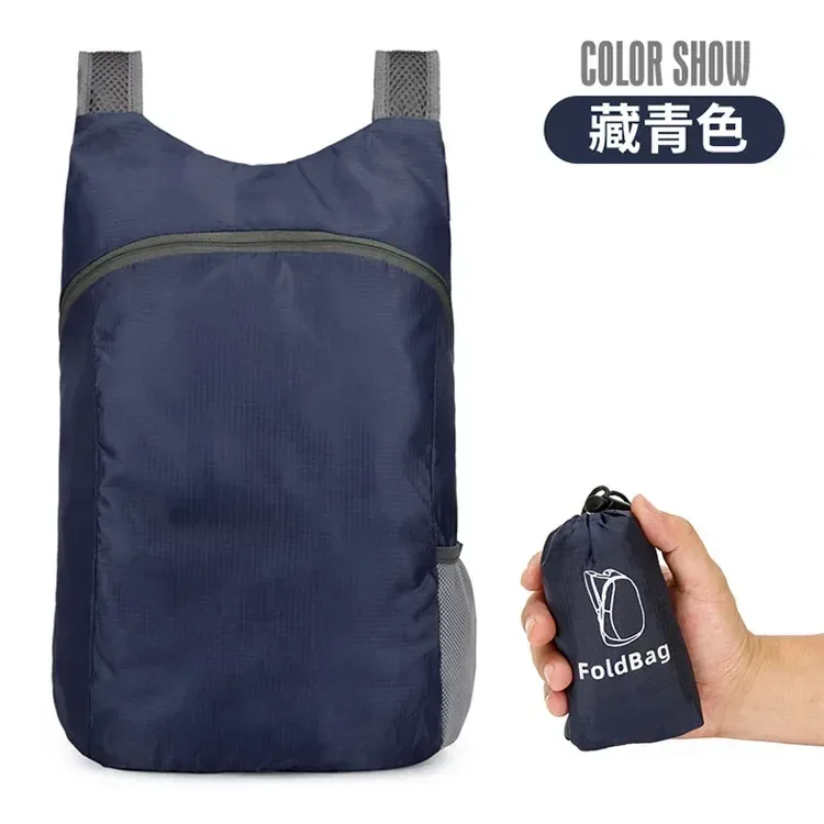 sac à dos léger pliable ultraléger pour l'extérieur, sac de voyage pour femmes et hommes, sac de sport