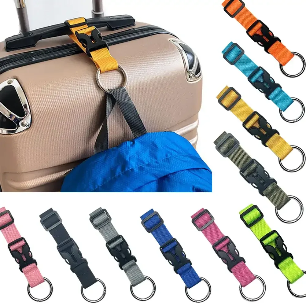 sangle externe pour sac à dos de voyage, sangle portable avec structure de dégagement, sangle de bagage add-a-bag, ceinture, porte-veste