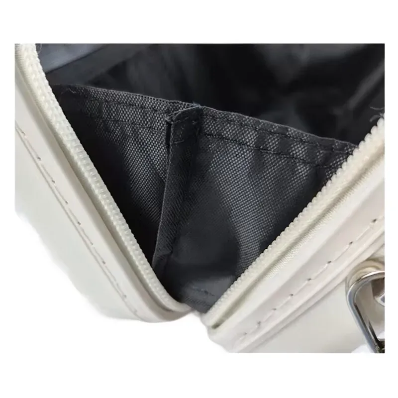 trousse de maquillage compacte à coque rigide – sac à bandoulière étanche pour les voyages de nuit, le sport et l'utilisation quotidienne