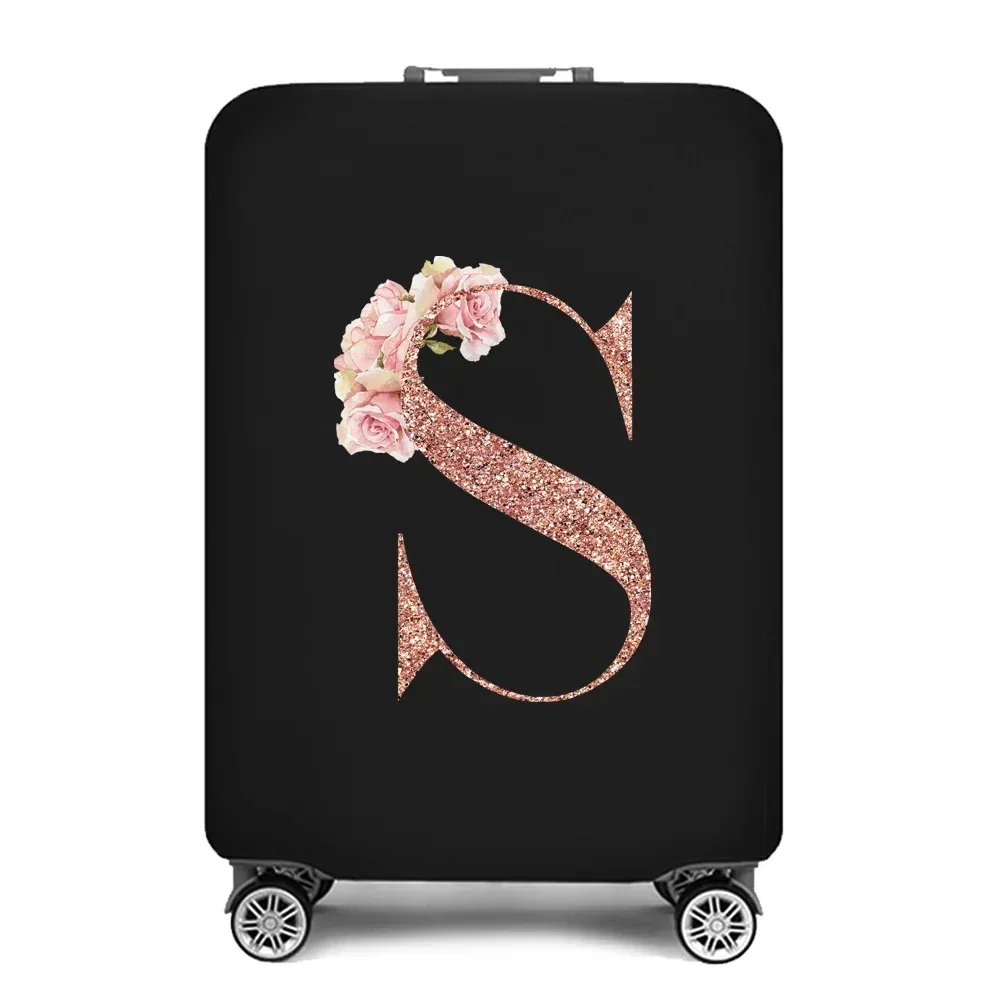 housses de protection pour bagages extensibles 18-32, housse de protection pour valise de voyage, série or rose, housses anti-poussière, organisateur de voyage