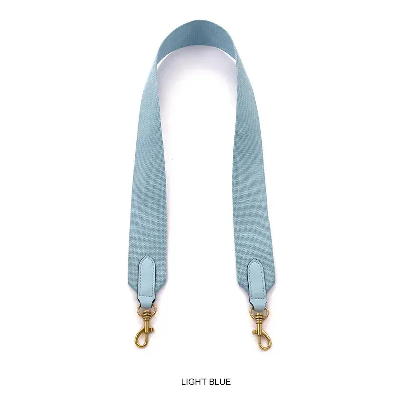 5cm/6.3cm de large sac en polyester sac à bandoulière sangle sac à main large ceinture pour sac à bandoulière concepteur ceinture sangle de remplacement 100cm